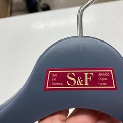 ☆値下げ☆A2506-514 S&F ハンガー 2個セット バラ売り不可 キズ汚れ有りの画像
