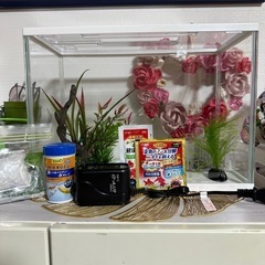 GEX 金魚元気 ぶくぶく 水キレイセット 水槽 Ｍの画像
