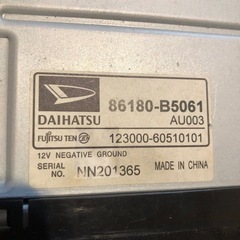 🚗DAIHATSUaudio　ダイハツ純正オーディオ