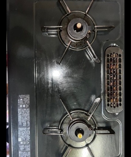 Rinnai LPガス専用二口ガスコンロ