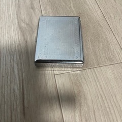 アルミシガーケース、オイルライターセットの画像