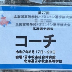 🏸リモート指導大好評！新規様募集中！未体験なバドミントン理論指導！※ほか北海道150km以内出張、団体指導or動画確認指導大好評頂いてます。インハイ団体全国2位経験者が指導します！の画像
