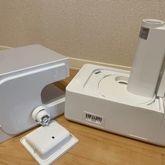 加湿器　ホワイト　未使用　開封済みの画像