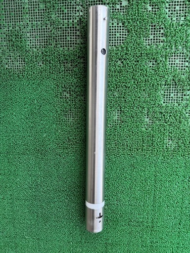 駐車場 ポール 1本 ステンレス製 全長約80cm  太さ約7.5cm