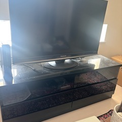 パナソニックVIERA 37インチ　テレビボード黒