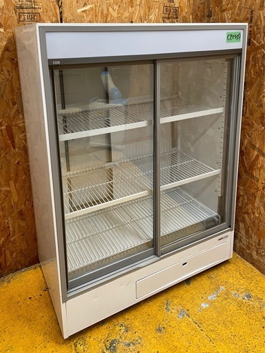C(7335) サンヨー 冷蔵ショーケース SMR-180FBAG 100V 50/60Hz 359L 103kg 厨房機器 冷蔵庫 業務用 飲食店 店舗 直接引き取り歓迎 大阪