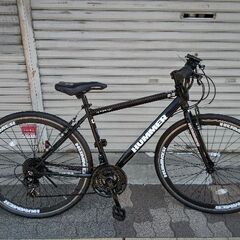 美品☆HUMMRE[ハマー]700c クロスバイク 18spee...