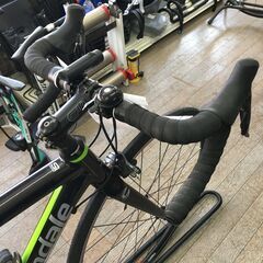 Cannondale　ロードバイク　28インチ　F170502224ブラック×グリーン　2018年製の画像