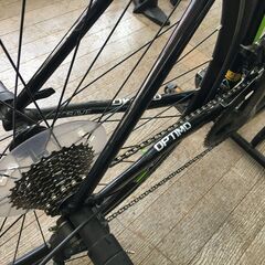 Cannondale　ロードバイク　28インチ　F170502224ブラック×グリーン　2018年製の画像