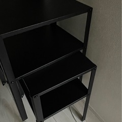 ★売り切りたいです★［ 2点売り ］IKEAサイドテーブル　（一点でも可能）の画像