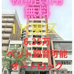 ⭐初期費用無料⭐ 高岳駅徒歩５分でペット飼育可能です♪審査が不安...