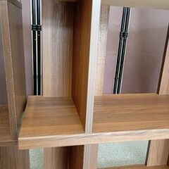 木製シェルフ　2段の画像