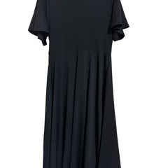 【エイチアンドエム】 ブラック ラップドレス S ロングスカートの画像