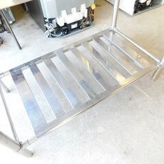【JM622】 maruzen マルゼン アジャスター付き ステンレス調理台 作業台 厨房機器の画像