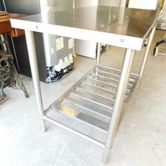 【JM622】 maruzen マルゼン アジャスター付き ステンレス調理台 作業台 厨房機器の画像