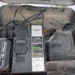 パナソニック EZ75A7 インパクトドライバ 18V 5.0Ah バッテリー×2 充電器 中古品【ハンズクラフト宜野湾店】の画像