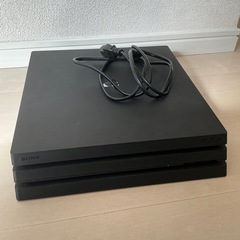 PS4pro 1TB＋コントローラー2つ付の画像
