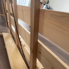 すのこベッド セミダブルサイズの画像