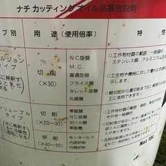 B不二越 (ナチ) カッティングオイル EN の画像