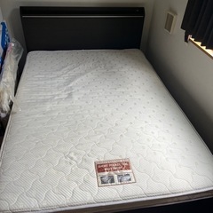 ニトリダブルベッド、マット