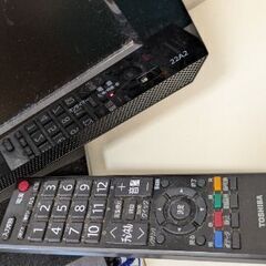 テレビ　東芝REGZA 22A2　リモコン・テレビ線付きの画像