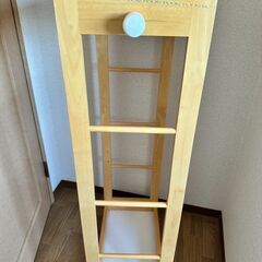 子供用ワードローブ　ハンガーラック　ランドセルかけ　洋服掛けの画像