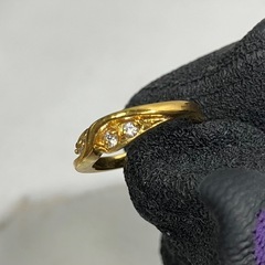 Y 2503-518 リング 石不明 12号 中古