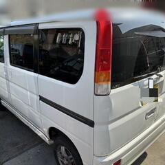 ホンダ バモス ホワイト 車検付きの画像