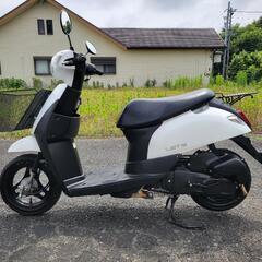 愛知県豊橋市　レッツＦＩ　実働　低走行　８１５キロ
