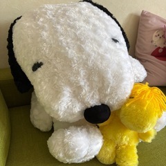 スヌーピーとウッドストックのぬいぐるみ