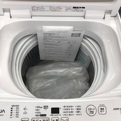 【ジャングル広陵店】洗濯機　アクア　AQW-V7E9　7kg　2021年製　の画像