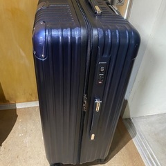  [VARNIC] スーツケース キャリーバッグ キャリーケース 機内持込 超軽量 大型 静音 ダブルキャスター 耐衝撃 360度回転 TSAローク搭載 ファスナー式 旅行 ビジネス 出張 (L サイズ(98L), ブルー)の画像