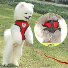 犬猫 ハーネス パープル ペット
