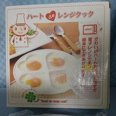ハートでレンジクッキング