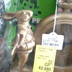 リユースのサカイ浦和店【D744】置時計 不思議の国のアリス の画像