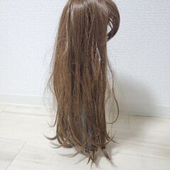 ウィッグ3点セット（ショート未使用2＋ロング美品）＋ヘアキャップ付き