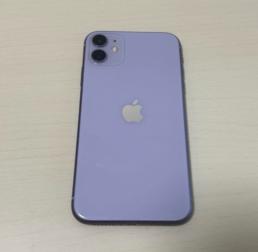 iPhone 11 パープル 本体 64GB SIMフリー　希少