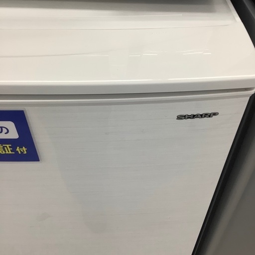 SHARP　2ドア冷蔵庫　SJ-D14D-W　2018年製