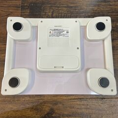 美品 オムロン 体重計 取り扱い説明書付きの画像