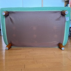 〈交渉中〉ポケットコイル入り日本製ハイバックソファー ＜２人掛け＞の画像