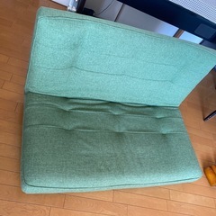 〈交渉中〉ポケットコイル入り日本製ハイバックソファー ＜２人掛け＞の画像