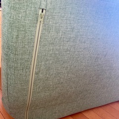 〈交渉中〉ポケットコイル入り日本製ハイバックソファー ＜２人掛け＞の画像