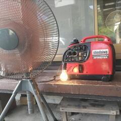 インバター発電機新ダイワ、IED900M/M中古、