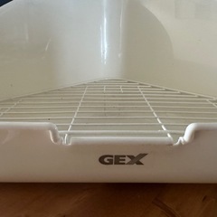 GEX 三角ラビレット　コーナートイレ　うさぎ　ペット用
