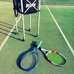 平日テニス🎾【初級〜中級】オムニコートで基本練習とショートゲーム