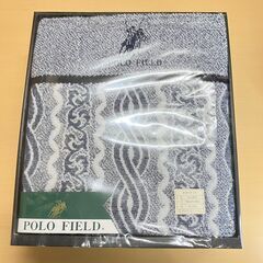 POLO FIELD タオルケット（ グレー系）140×190c...