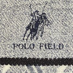 POLO FIELD タオルケット（ グレー系）140×190cm 綿100％の画像