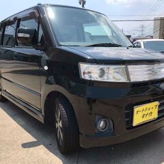 ワゴンRスティングレー黒！ナビ、TV、バックカメラ、ドラレコ付！