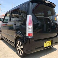 ワゴンRスティングレー黒！ナビ、TV、バックカメラ、ドラレコ付！の画像