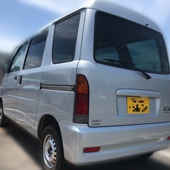 お買い得車‼️ハイゼットバン　パートタイム4WD 即戦力箱バン四駆　オートマ　車検付き　軽箱バン　の画像